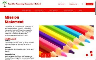 Franklin School website