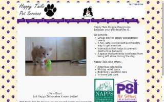 Happy Tails Pet Services
