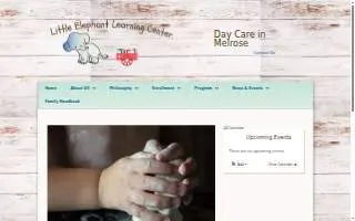Little Elephant Learning Center LLC website