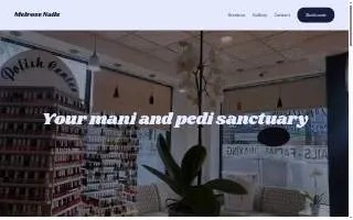 Melrose Nails website
