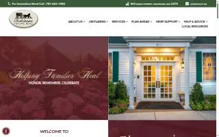 Robinson Funeral Home of Melrose website