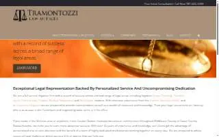 Tramontozzi Law Office website