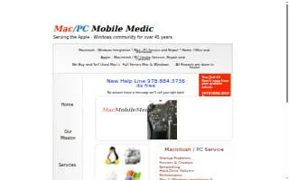 MacMobileMedic website