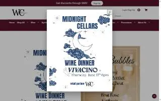 Wine ConneXtion of Methuen website