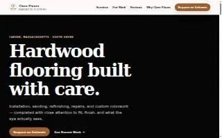 Clare Floors website