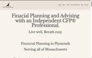 CVW Financial website