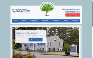East Grove Family Dental website