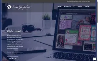 Enos Graphics website