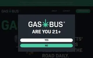 Gas Bus website