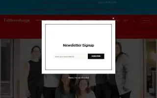 Littleredyoga, LLC. website