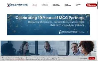 MCG Partners website