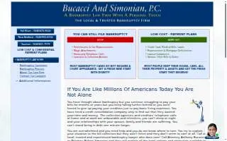 Robert Simonian Bankruptcy Lawyer of Middleborough website