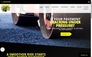 DMG Trucking & Paving LLC website