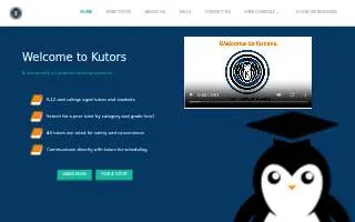 Kutors of Milford website