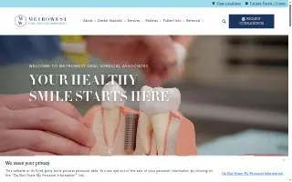 Metrowest Oral Surgical Associates of Framingham website