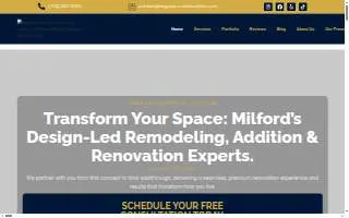 Regulus Construction website