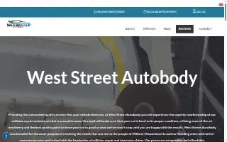 West Street Autobody website