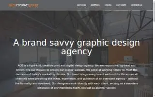 Allen Creative Group website