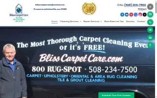 Bliss Carpet Care Inc website