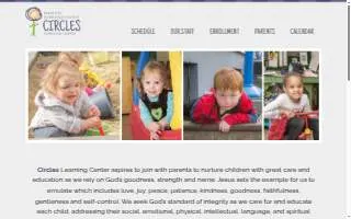 Circles Learning Center website