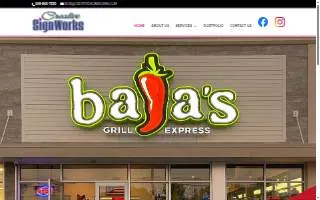 Creative Sign Works website