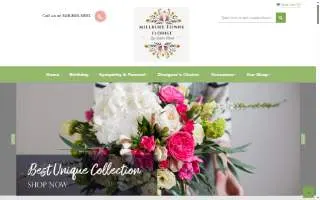 Millbury Towne Florist website