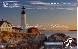 Mulhane Home For Funerals website