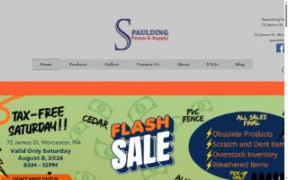 Spaulding Fence & Supply Co of Millbury