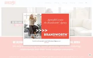 Agency BEL Brand Strategy and Design website