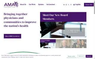 AMA New You Spa website