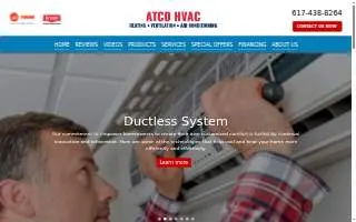 Atco HVAC website