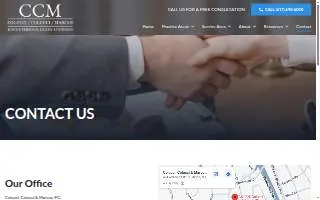Colucci, Colucci & Marcus, P.C. website