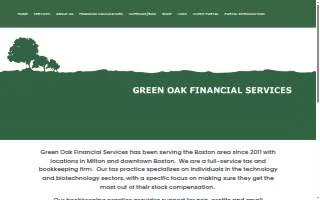 Green Oak Financial website