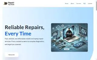 Repair My Break website