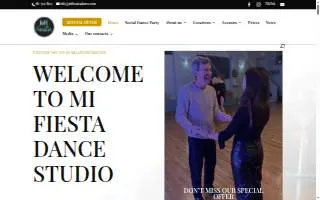MI Fiesta Dance Natick website