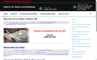Natick Car Wash and Detailing