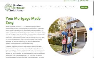 Boston Mortgage Solutions, LLC website