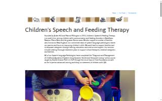 Children’s Speech & Feeding Therapy