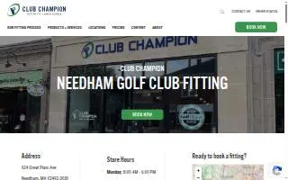 Club Champion of Needham website