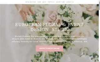 Floristika Studio website