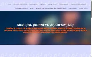 Musical Journeys Academy, LLC website
