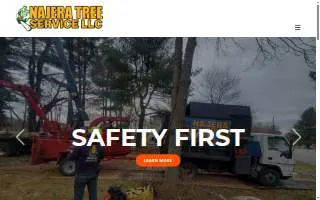 najera tree servce website