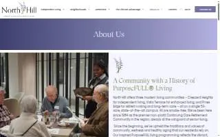 North Hill Retirement Community website