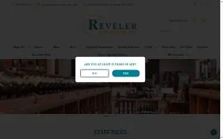 Reveler Beverage Co. website