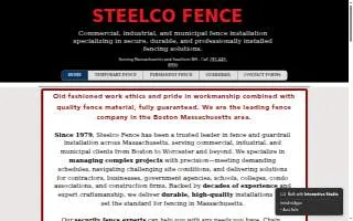 Steelco Fence website