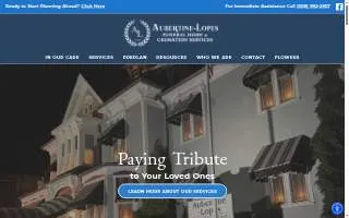 Aubertine-Lopes Funeral Home of New Bedford website