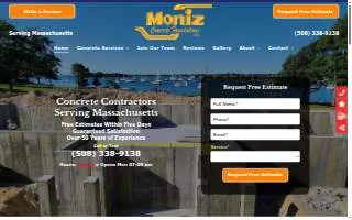 Moniz Concrete Foundations Inc website