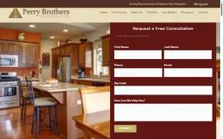 Perry Brothers Construction website