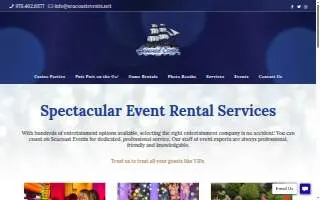 Seacoast Events of Amesbury website