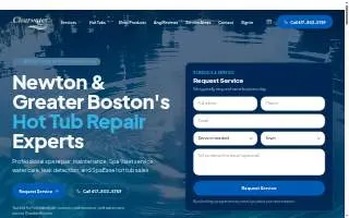 Clearwater Spa Company website